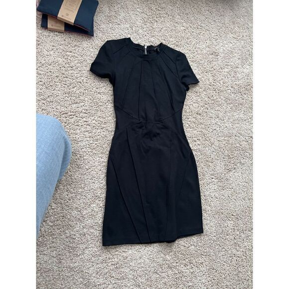 Express cap sleeve bandage high quality round neck size 0 dress - Picture 2 of 5